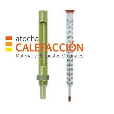 TERMOMETRO ALCOHOL COMPLETO (CRISTAL MAS VAINA) CALDERA ROCA