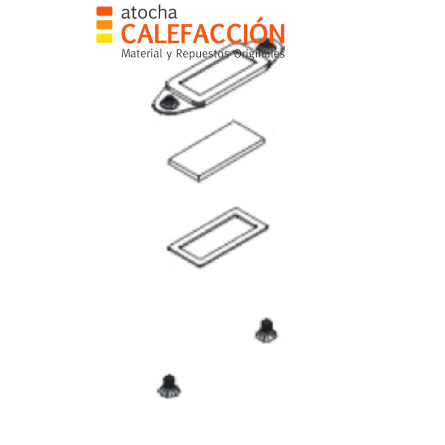 CONJUNTO VISOR RF ROCA 122065010