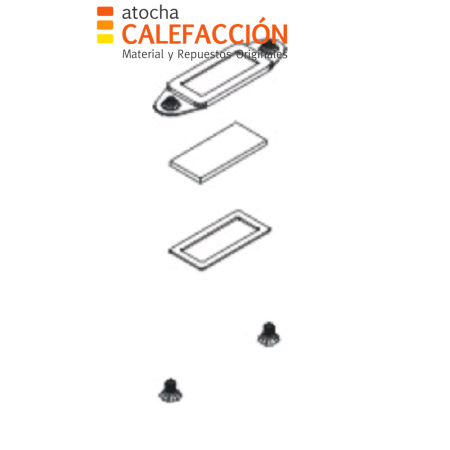 CONJUNTO VISOR RF ROCA 122065010