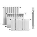 Radiador de aluminio BaxiRoca Dubal
