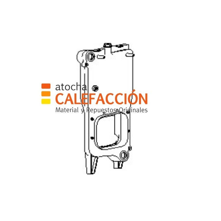 ELEMENTO DELANTERO PARA CALDERAS G-100