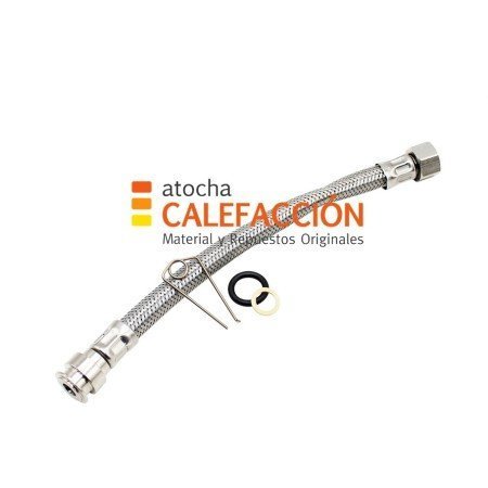 TUBO FLEXIBLE PARA CONEXION DE CALDERA CON VASO DE EXPANSION.
