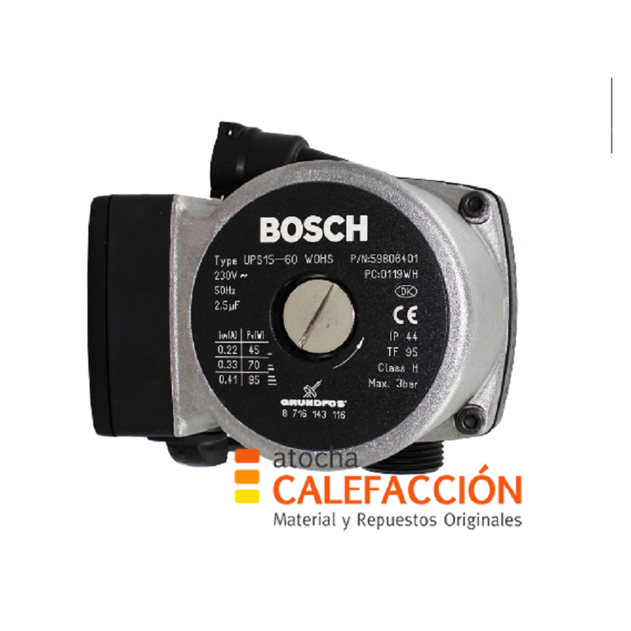 BOMBA CIRCULADOR EUROSMART JUNKERS